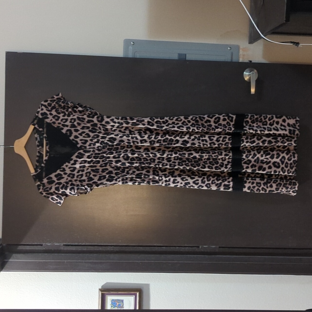 Torrid Leopard Dress Size 00 Dress